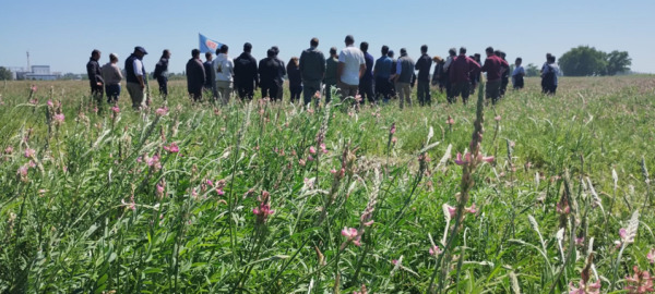 Austral INTA en una reunión de productores